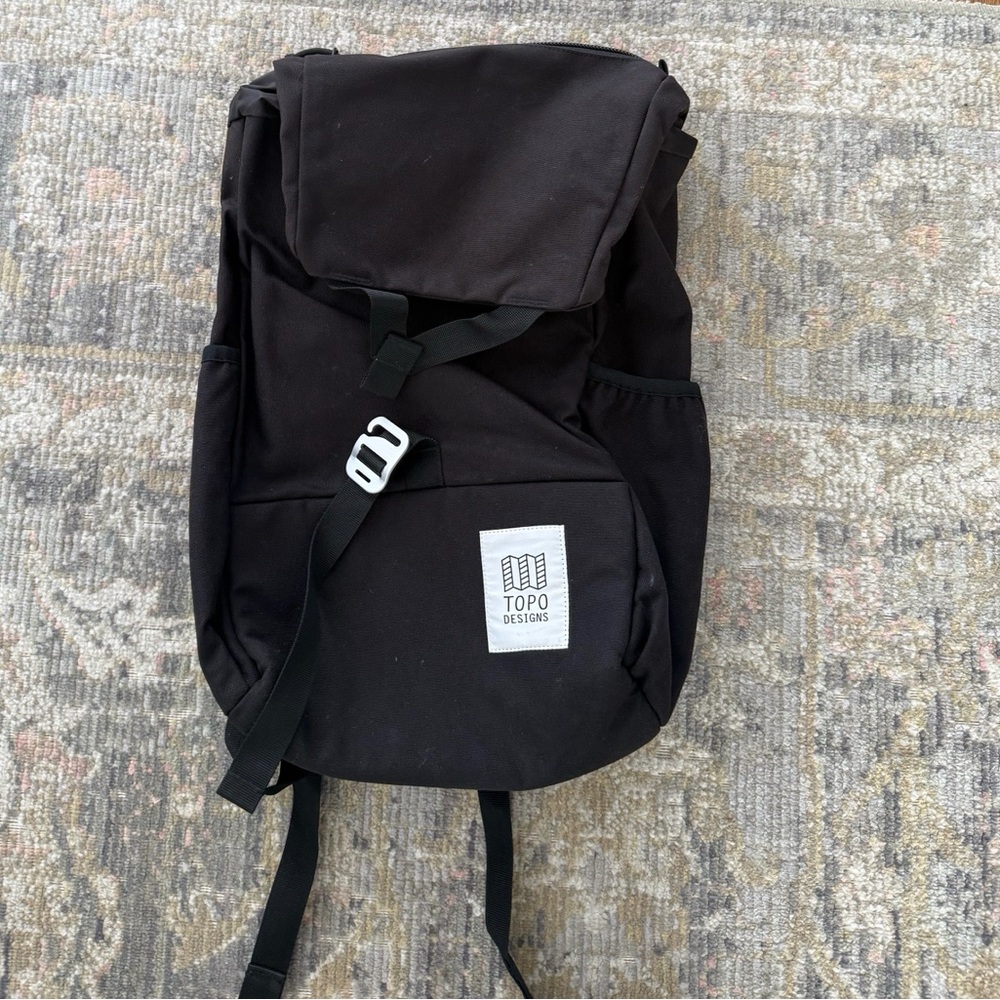 Topo Designs Classic Black Backpack